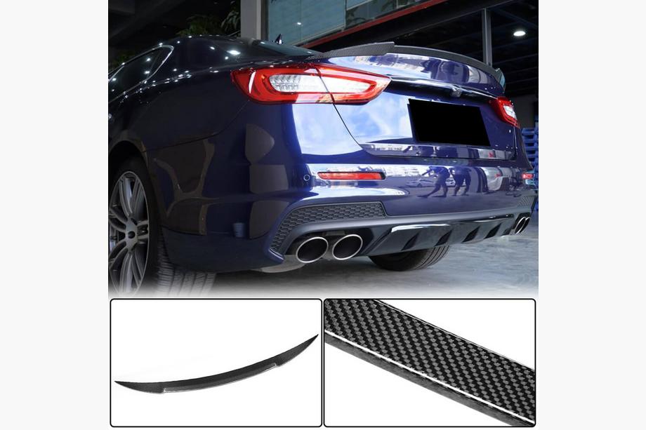 Maserati Quattroporte 2013–2023 Spojler V3 (karbon) Image