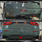 Maserati Quattroporte 2013–2023 Difuzor zadnjega odbijača V1 (za S/S Q4 2017-2020, karbon) fotografija 4