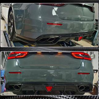 Difuzor zadnjega odbijača V1 (za S/S Q4 2017-2020, karbon) Maserati Quattroporte 2013–2023 fotografija 4