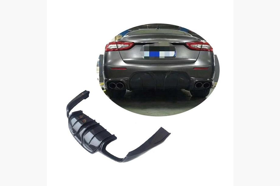 Maserati Quattroporte 2013–2023 Difuzor zadnjega odbijača V2 (za S/S Q4 2017-2020, karbon) Image