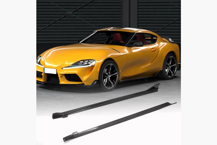 Toyota Supra 2019– Stranski pragovi (karbon) Image