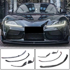 Toyota Supra 2019– Sprednji lip spojler za sprednji odbijač Lip V2 (karbon) fotografija 7