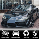 Toyota Supra 2019– Sprednji lip spojler za sprednji odbijač Lip V2 (karbon) fotografija 8