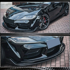 Toyota Supra 2019– Sprednji lip spojler za sprednji odbijač Lip V2 (karbon) fotografija 9