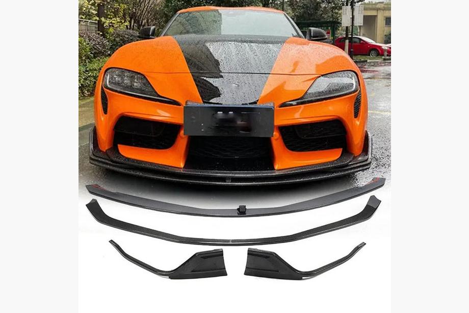 Toyota Supra 2019– Sprednji lip spojler za sprednji odbijač Lip V2 (karbon) Image