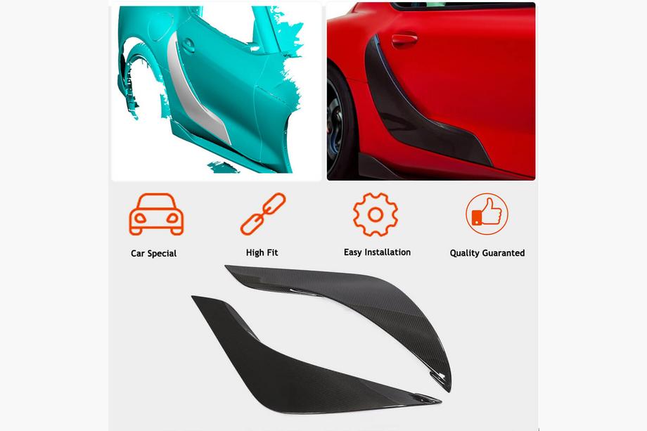 Toyota Supra 2019– Obrobe vrat (karbon) Fotografija 3