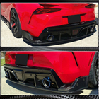 Toyota Supra 2019– Difuzor zadnjega odbijača V2 (karbon) fotografija 4