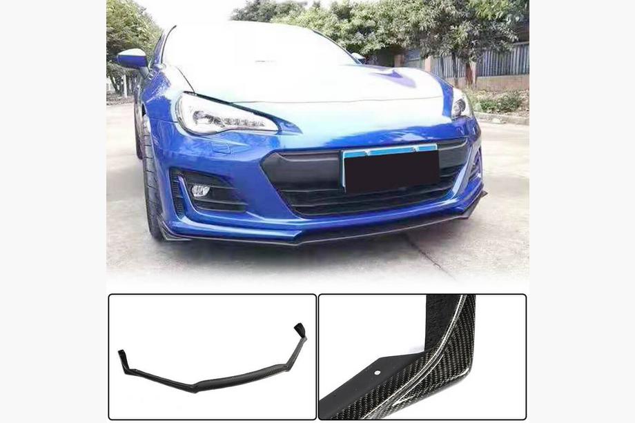 Subaru BRZ 2012–2021 Sprednji odbijač lip Lip V1 (2017-2021, karbon) Image