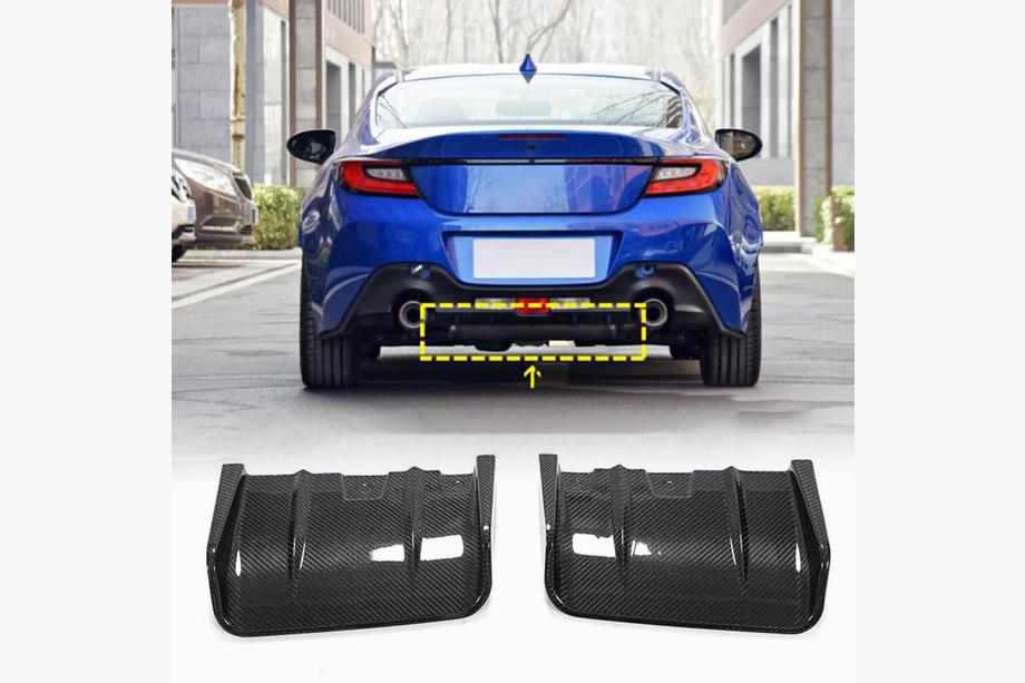 Subaru BRZ 2021– Difuzor zadnjega odbijača V1 (2021-2023, Karbon) Image