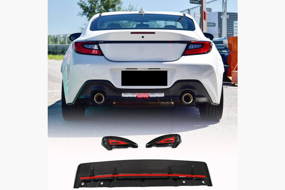 Subaru BRZ 2021– Difuzor zadnjega odbijača V2 (2021-2023, karbon) Image