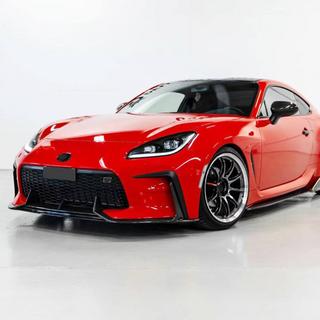 Karbon dodatek (lip) za sprednji odbijač Lip V2 (2021-2023, Carbon) Subaru BRZ 2021– fotografija 2