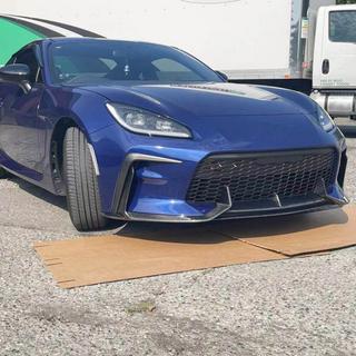 Karbon dodatek (lip) za sprednji odbijač Lip V2 (2021-2023, Carbon) Subaru BRZ 2021– fotografija 3