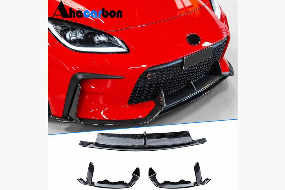 Subaru BRZ 2021– Karbon dodatek (lip) za sprednji odbijač Lip V2 (2021-2023, Carbon) Image