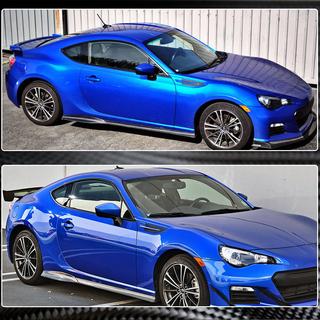 Stranski pragovi V1 (karbon) Subaru BRZ 2012–2021 fotografija 3