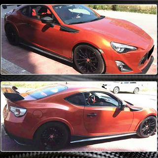 Stranski pragovi V2 (Karbon) Subaru BRZ 2012–2021 fotografija 3