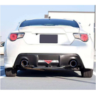 Subaru BRZ 2012–2021 Difuzor zadnjega odbijača V1 (Karbon) fotografija 2