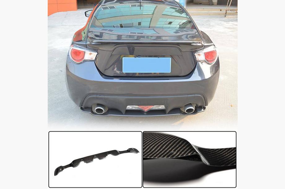 Subaru BRZ 2012–2021 Difuzor zadnjega odbijača V2 (karbon) Image