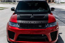 Range Rover Sport 2014–2022 Pokrov motorja SVR (aluminij) fotografija 2