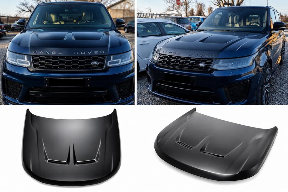 Range Rover Sport 2014–2022 Pokrov motorja SVR (aluminij) Image