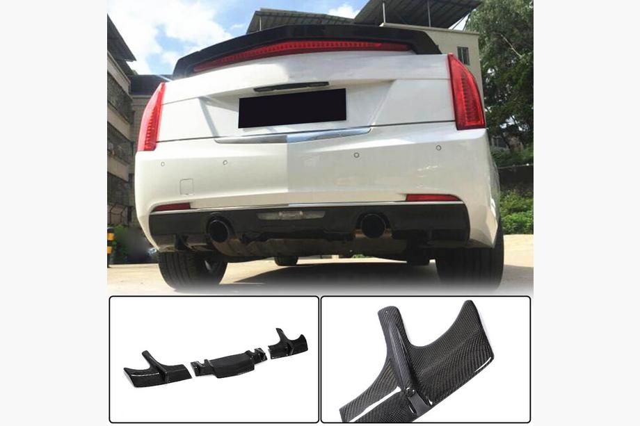Cadillac ATS 2012–2019 Difuzor zadnjega odbijača (za Base, karbon) Image
