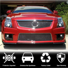Cadillac CTS 2007–2014 Karbonski nastavki sprednjega odbijača Flap (za CTS V Coupe, karbonska vlakna) fotografija 2