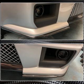Karbonski nastavki sprednjega odbijača Flap (za CTS V Coupe, karbonska vlakna) fotografija 4