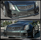 Cadillac CTS 2007–2014 Obloge sprednjega odbijača (za CTS V Coupe, karbon) fotografija 2