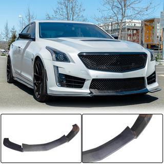 Lip za sprednji odbijač Lip V2 (za CTS V Sedan 2016-2019, karbon) fotografija 1