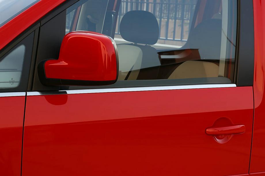 Volkswagen Caddy 2004–2010 Spodnje okenske letve (nerjavno jeklo) Sprednje, OmsaLine - italijansko nerjaveče jeklo Fotografija 2