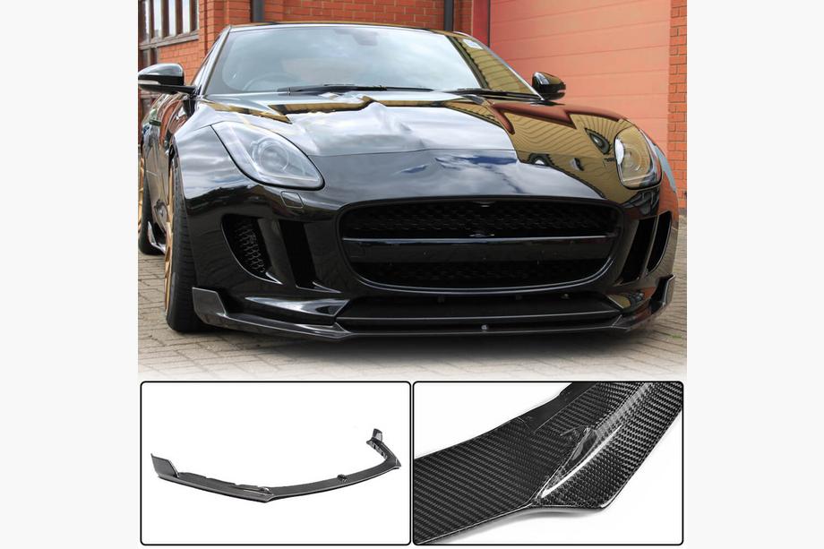 Jaguar F-Type 2013–2024 Lip na sprednji odbijač Lip (2013-2016, karbon) Image