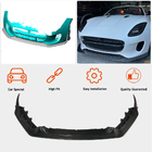 Jaguar F-Type 2013–2024 Dodatek Lip za sprednji odbijač (za Base 2017-2019, karbon) fotografija 2