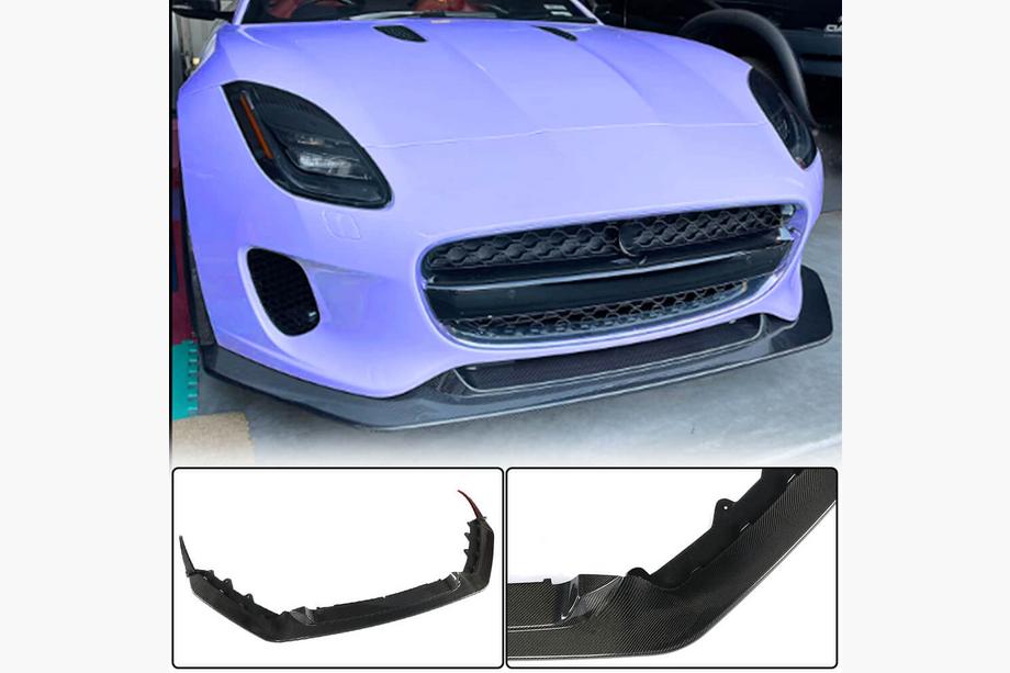 Jaguar F-Type 2013–2024 Dodatek Lip za sprednji odbijač (za Base 2017-2019, karbon) Image