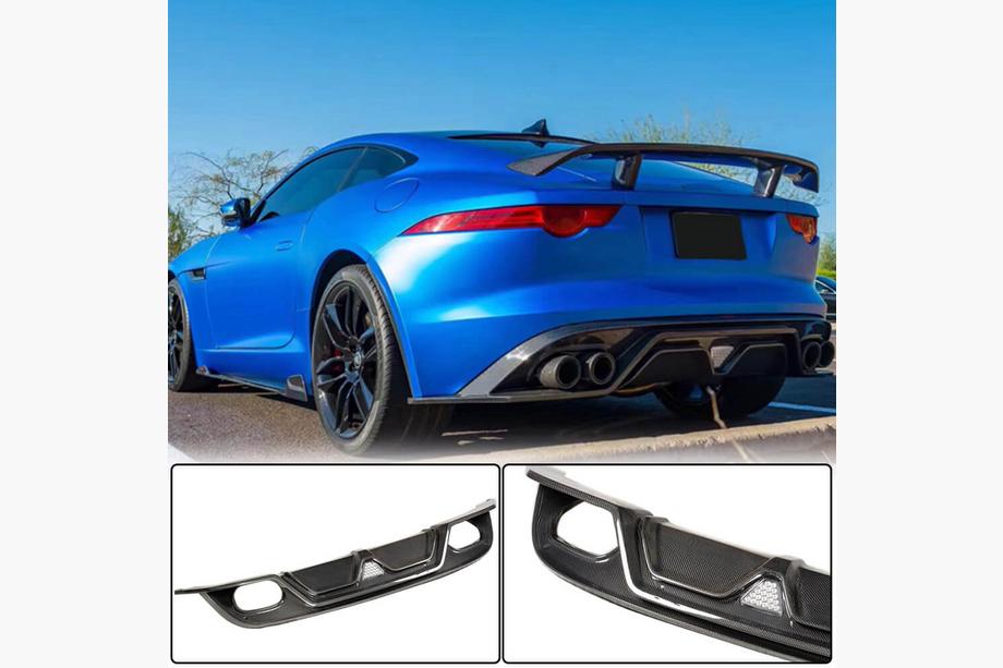 Jaguar F-Type 2013–2024 Difuzor zadnjega odbijača (2013-2019, karbon) Image