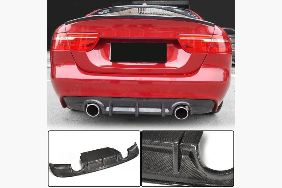 Jaguar XE 2016– Difuzor zadnjega odbijača V2 (2015-2019, karbon) Image
