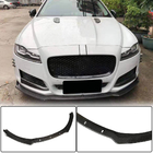 Jaguar XF 2016– Sprednja ustnica odbijača Lip (2016-2020, karbon) fotografija 1