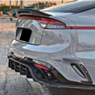 Kia Stinger 2017–2023 Obloga zadnjega odbijača (2017-2020, karbon) fotografija 3