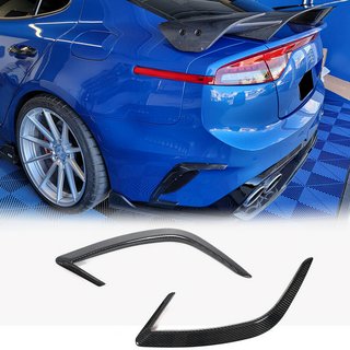 Obloga zadnjega odbijača (2017-2020, karbon) Kia Stinger 2017–2023 fotografija 2