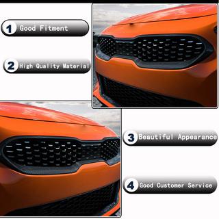Obroba maske hladilnika (karbon) Kia Stinger 2017–2023 fotografija 3