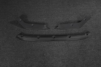 Honda Civic HB 2021– Sprednji lip spojler za sprednji odbijač Lip V2 (karbon) fotografija 10