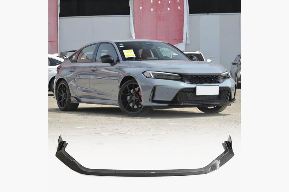 Honda Civic HB 2021– Lipa sprednjega odbijača Lip V3 (karbon) Fotografija 1