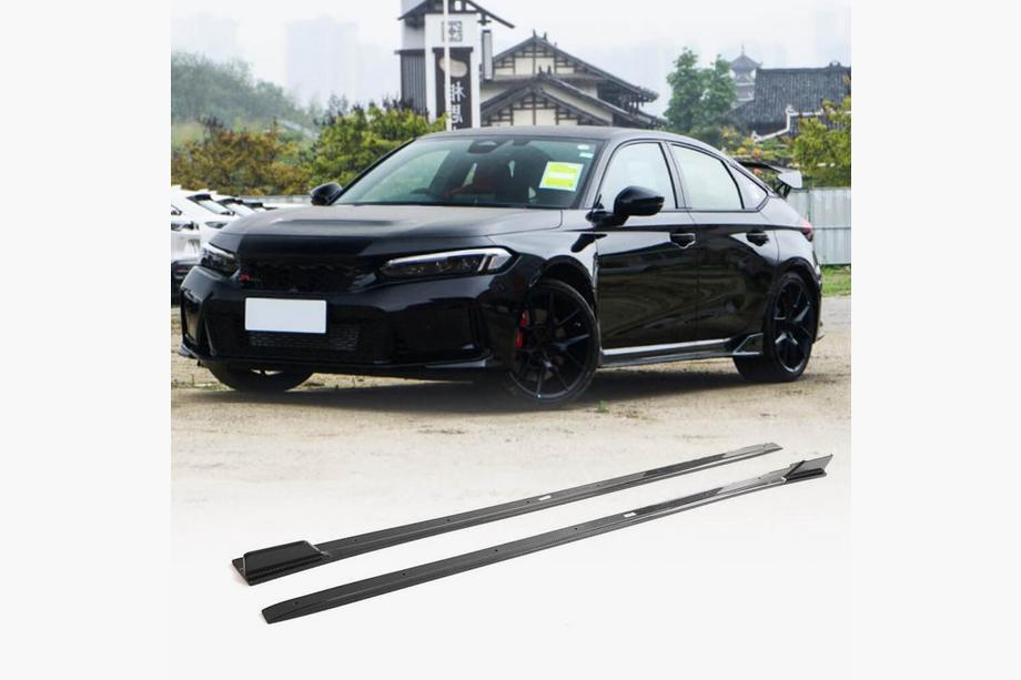 Honda Civic HB 2021– Stranski pragovi (karbon) Image