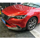 Mazda 6 2012–2024 Karbon sprednji lip za odbijač Lip V1 (2017-2019, Karbon) fotografija 3