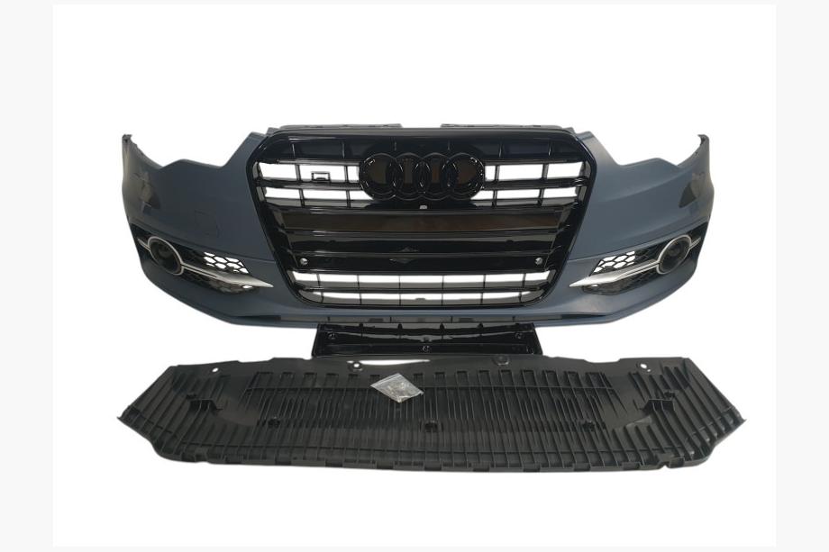 Audi A6 C7 2011–2017 Sprednji odbijač s črno masko S6-Style (2011-2014) Image