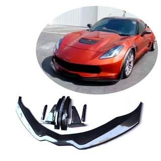 Sprednji odbijač lip (2013-2017, karbon) Chevrolet Corvette C7 2013–2019 fotografija 1