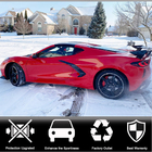 Chevrolet Corvette C8 2019– Karbon pokrovi zadnjih blatnikov (2019-2022, Carbon) fotografija 2
