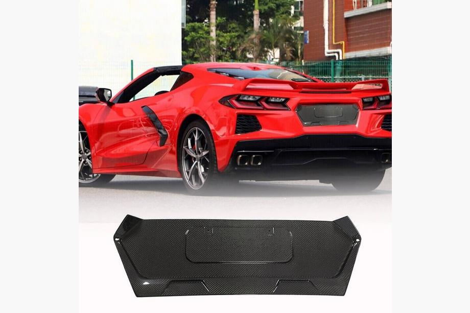 Chevrolet Corvette C8 2019– Karbon pokrov prtljažnih vrat (2019-2022, Carbon) Image