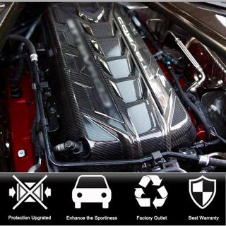 Pokrov motorja (2019-2022, Karbon) Chevrolet Corvette C8 2019– fotografija 2