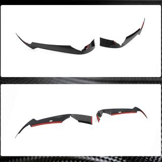 Karbon dodatki za sprednji odbijač (2019-2022, Carbon) Chevrolet Corvette C8 2019– fotografija 4