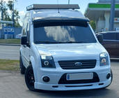 Ford Connect 2010–2013 Sprednji spodnji lip spojler (za lakiranje) fotografija 1