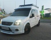 Ford Connect 2010–2013 Sprednji spodnji lip spojler (za lakiranje) fotografija 2